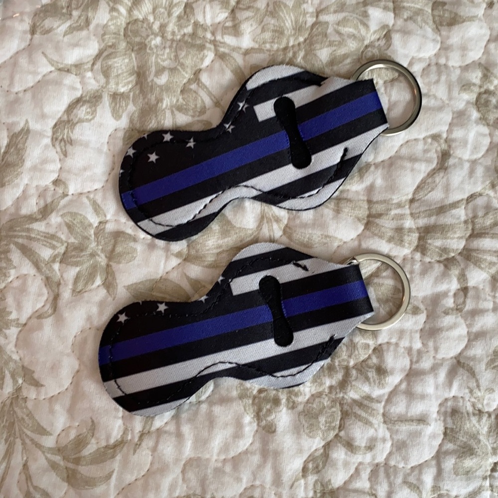 Keychain Holder “Blue Line”